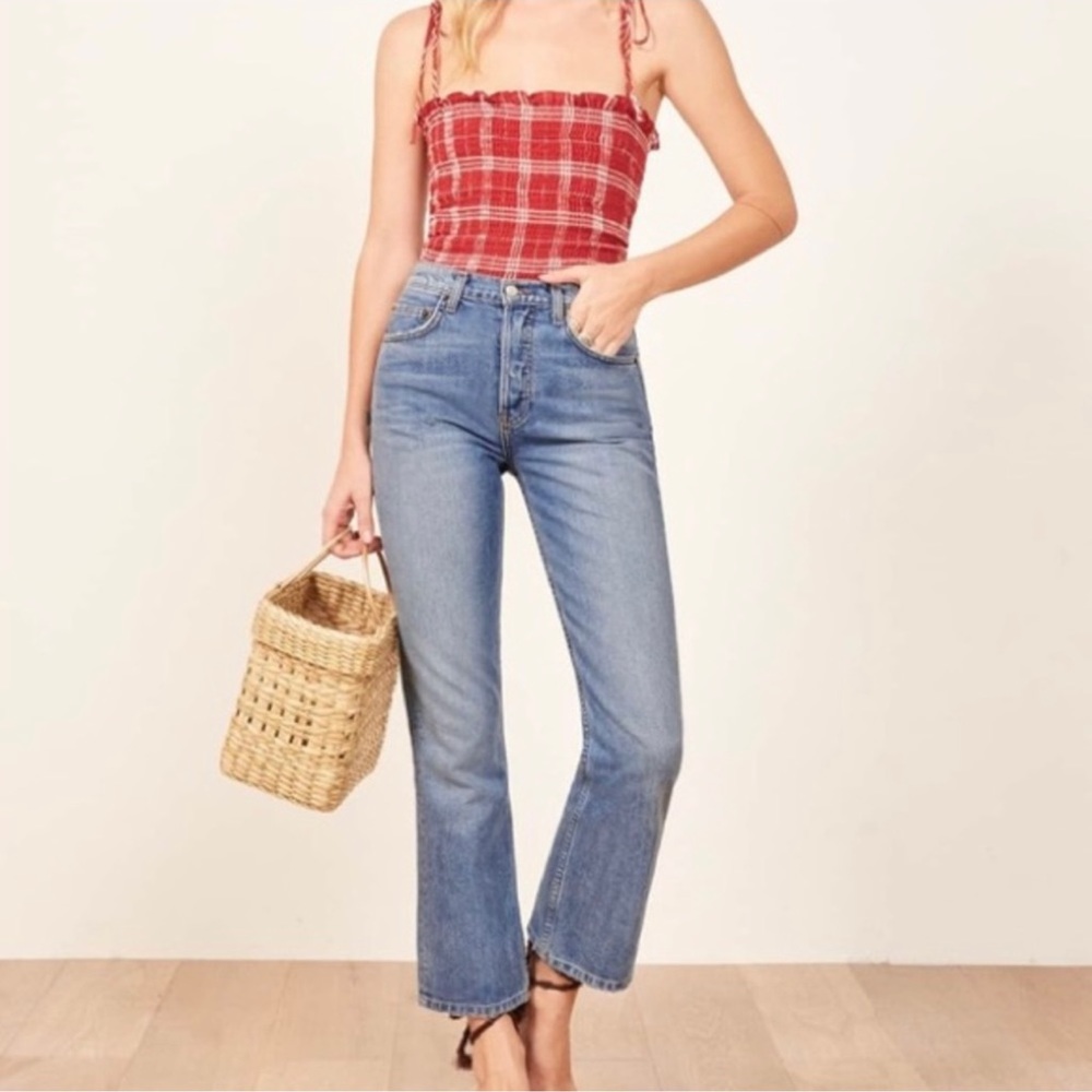 Reformation Jordi Kick Flare Jeans 28